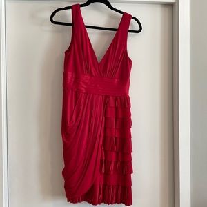 Size 8 Red BCBG Dress